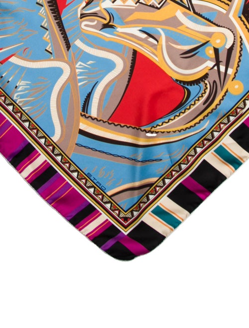 Etro Silk Printed Scarf