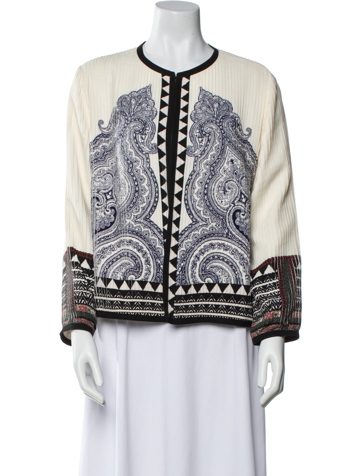 Etro Silk Printed Jacket