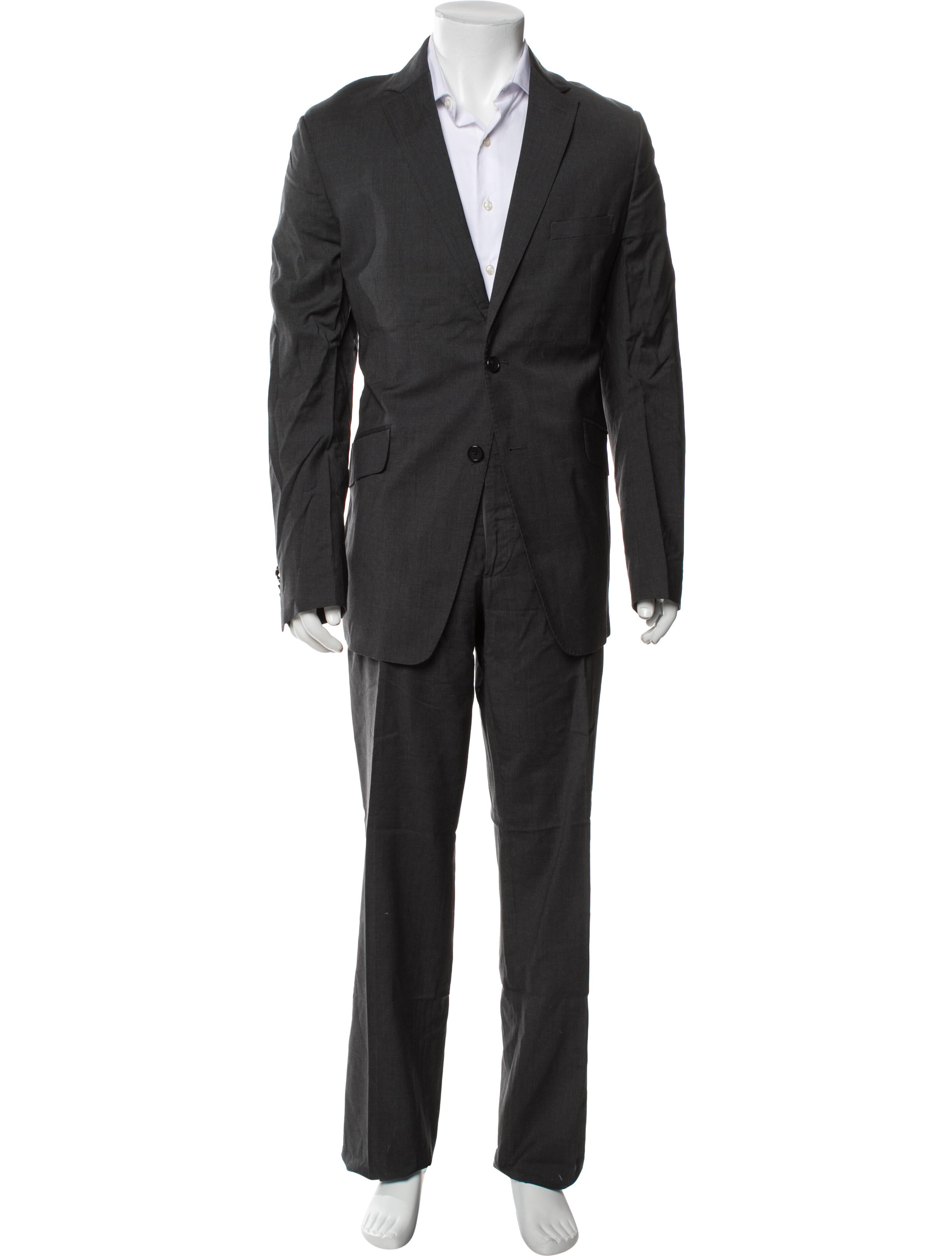 Etro Wool Two-Piece Suit Vest