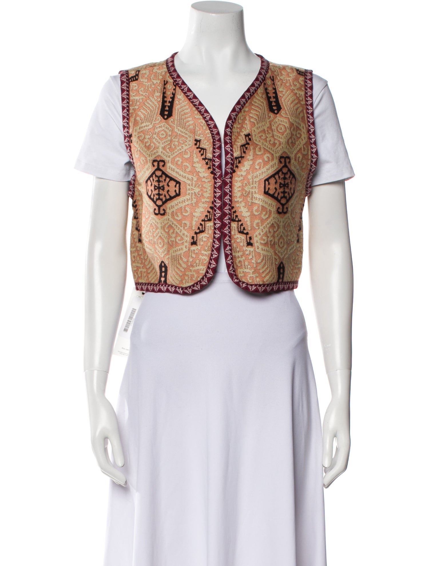 Etro Wool Printed Vest
