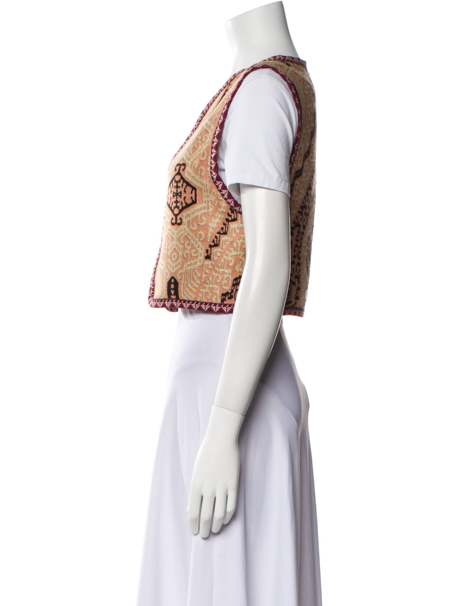 Etro Wool Printed Vest