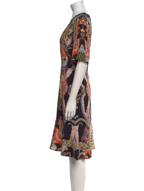 Etro Printed Knee-Length Dress