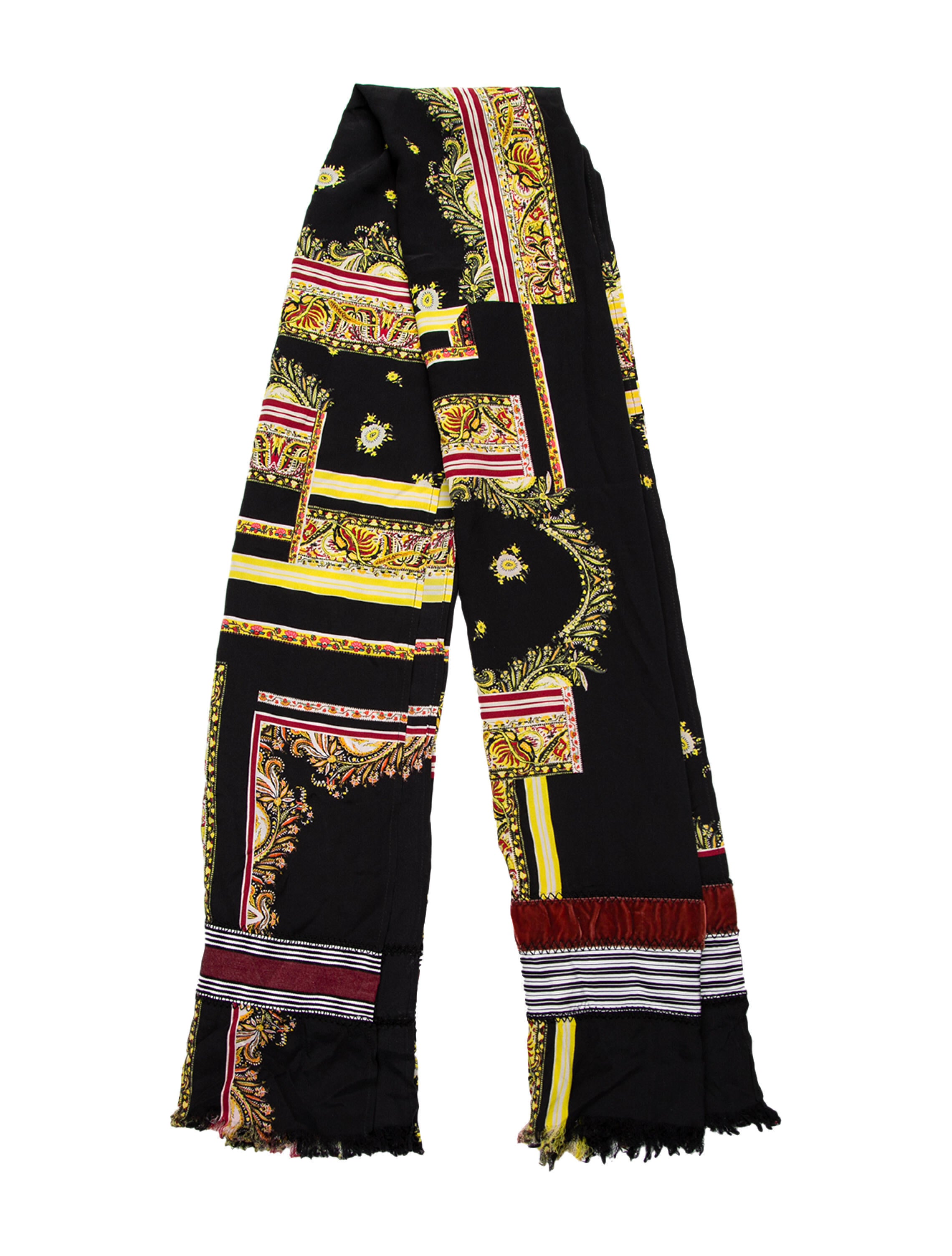 Etro Silk Printed Scarf