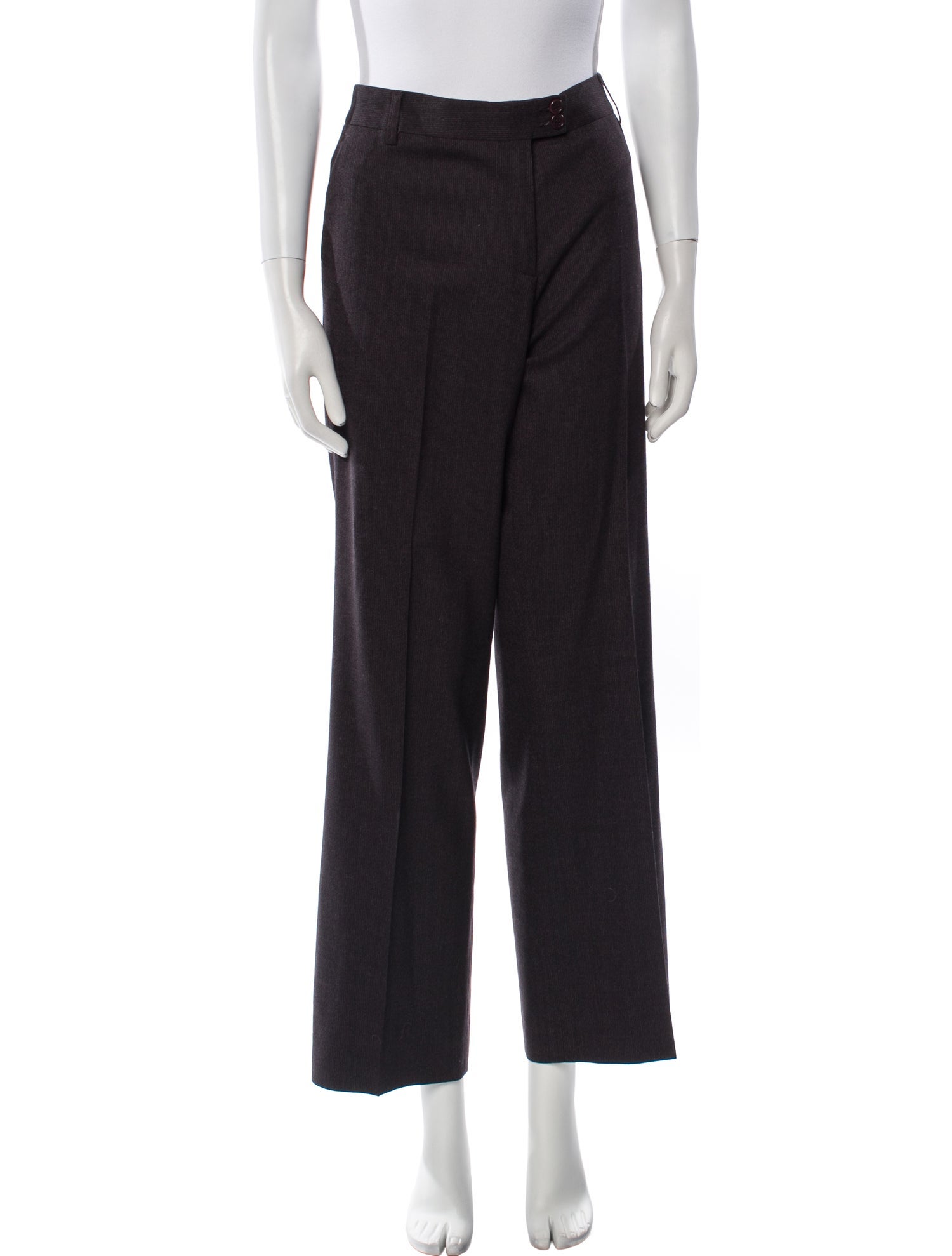 Etro Wool Wide Leg Pants