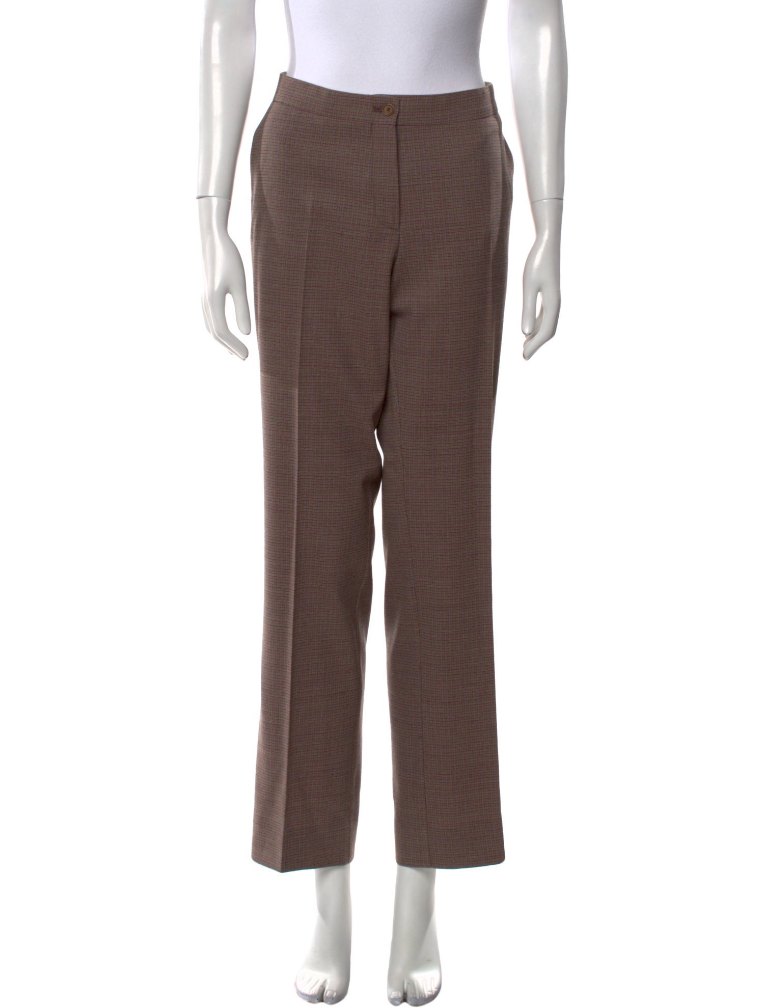 Etro Wool Straight Leg Pants