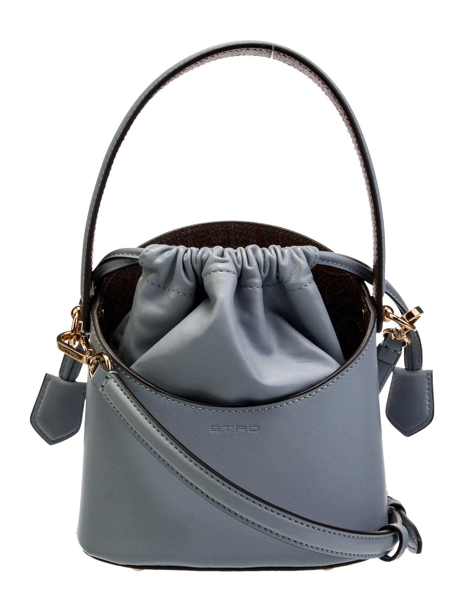Etro Leather Bucket Bag