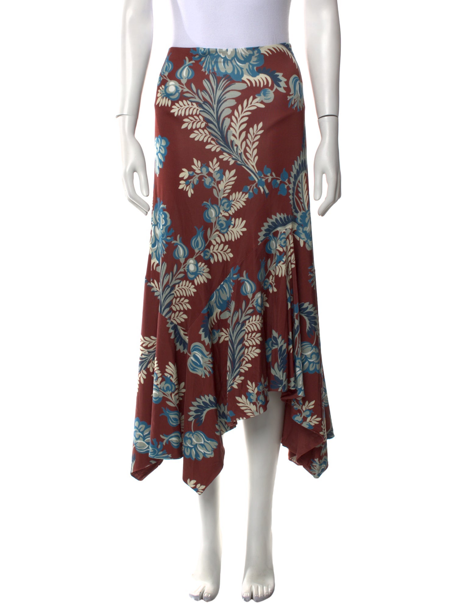 Etro Printed Midi Length Skirt