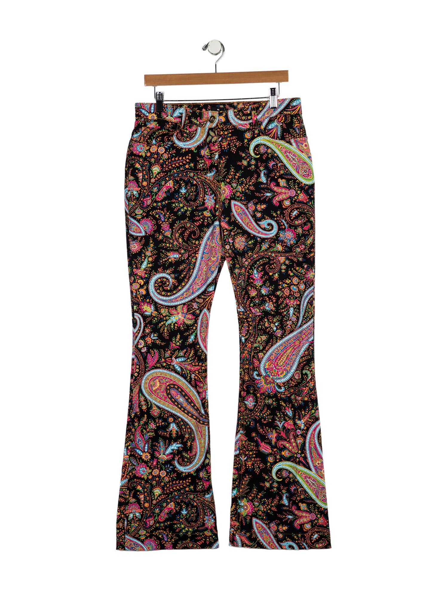 Etro High-Rise Wide Leg Jeans