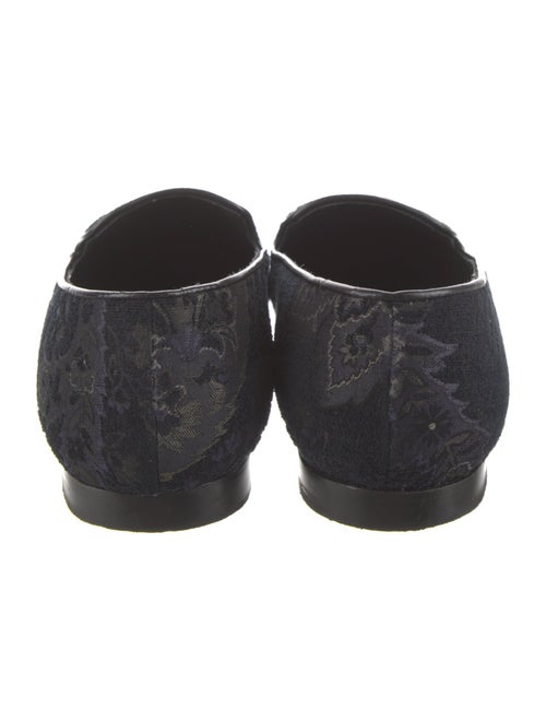 Etro Velvet Printed Loafers