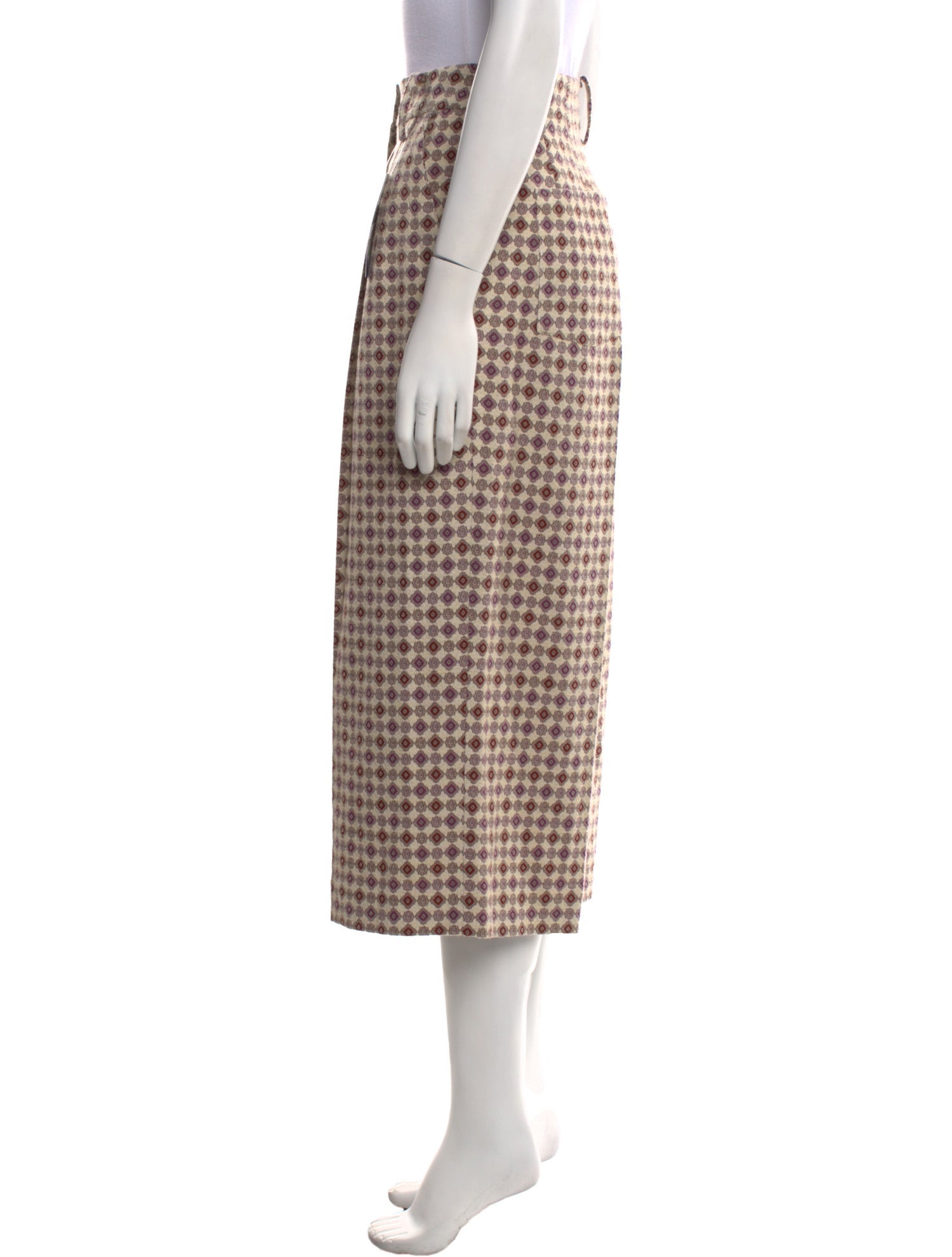 Etro Printed Wide Leg Pants