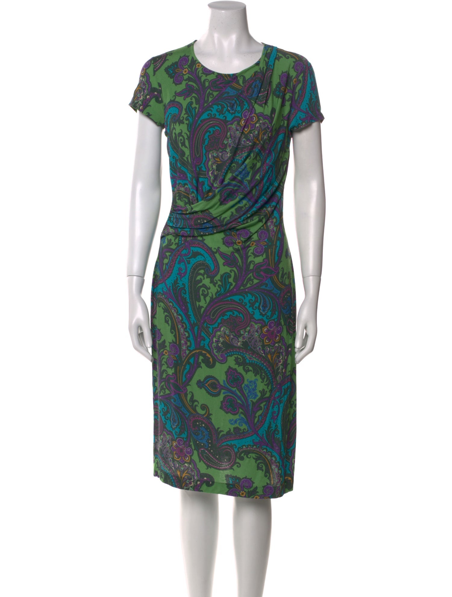 Etro Paisley Print Mini Dress