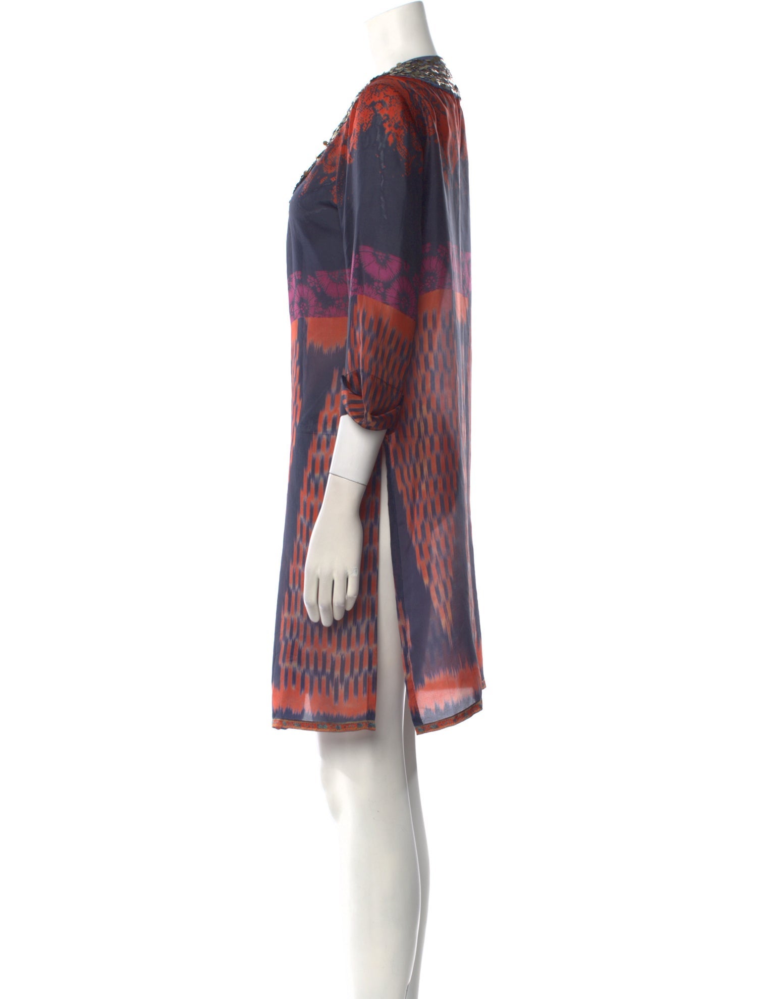 Etro Silk Knee-Length Dress
