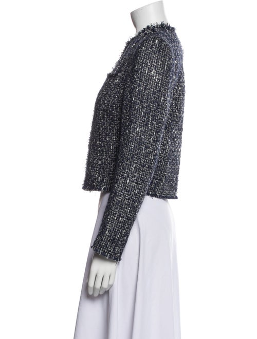 Etro Tweed Pattern Evening Jacket