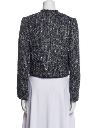 Etro Tweed Pattern Evening Jacket