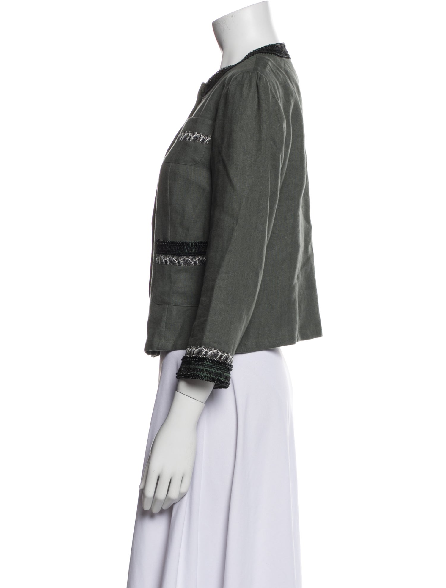 Etro Linen Evening Jacket