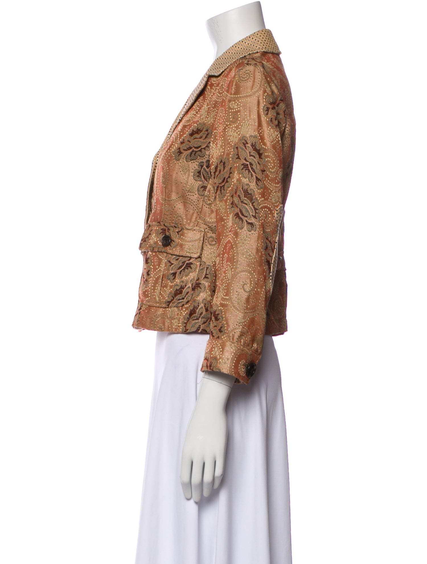 Etro Floral Print Blazer