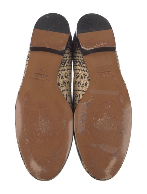 Etro Animal Print Loafers