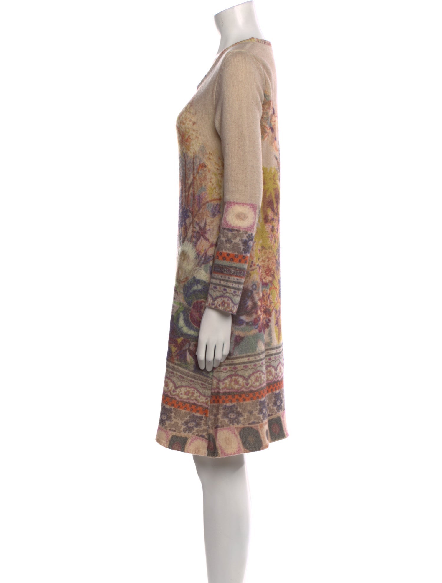 Etro Wool Mini Dress