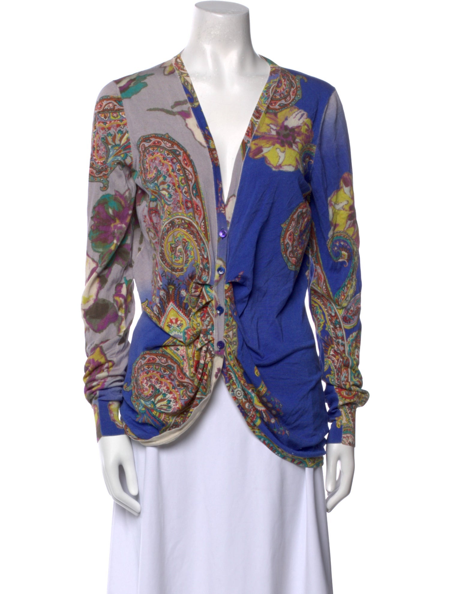 Etro Silk Printed Sweater