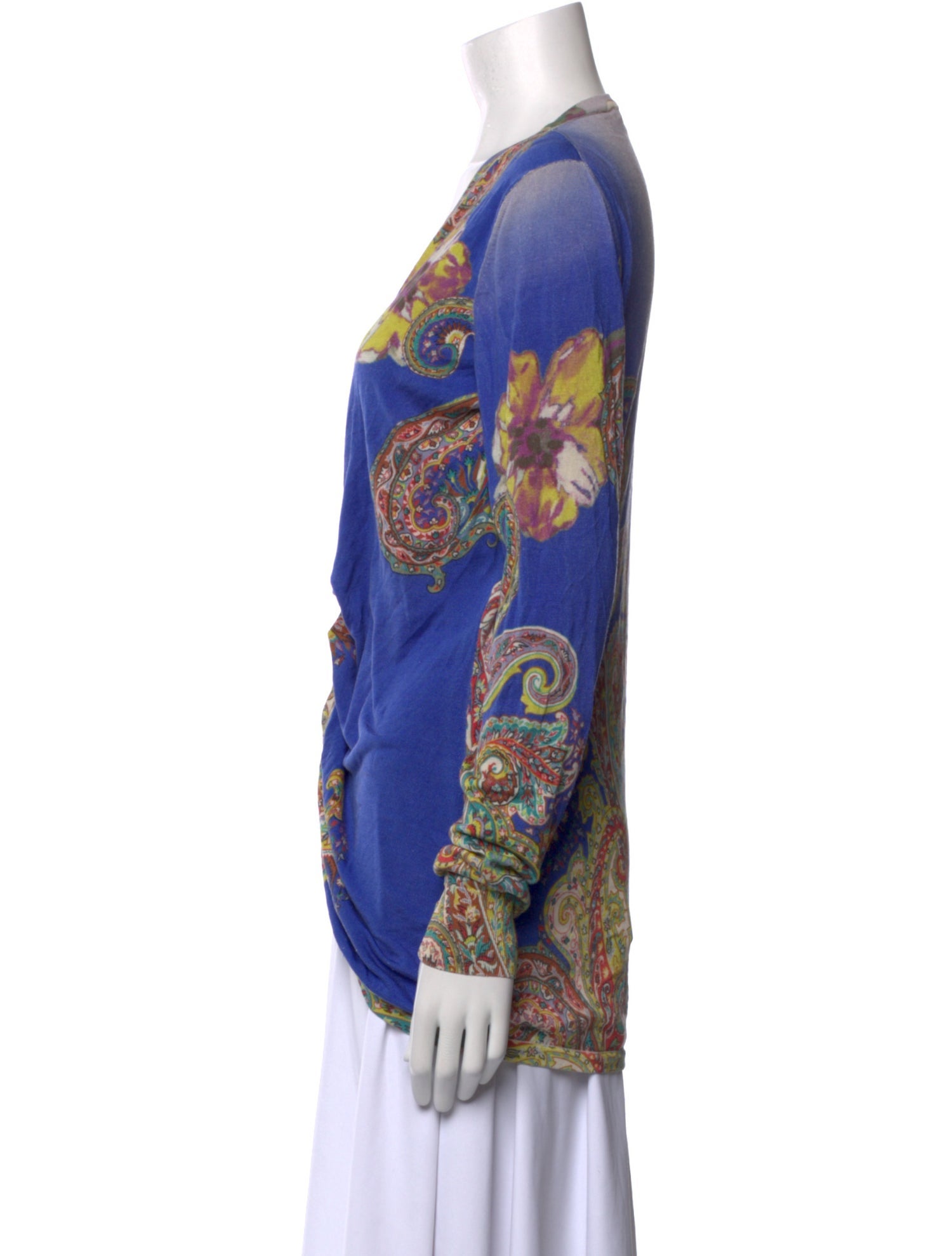 Etro Silk Printed Sweater