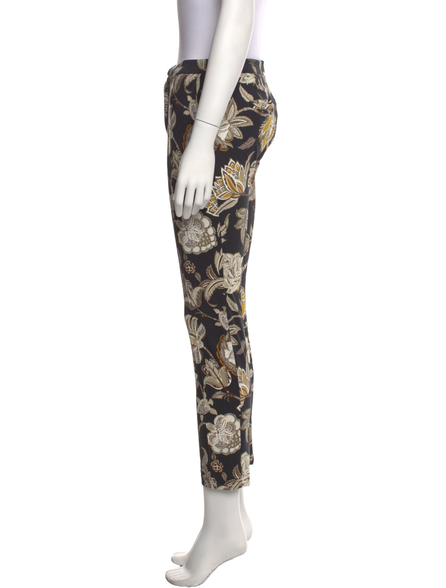 Etro Printed Straight Leg Pants