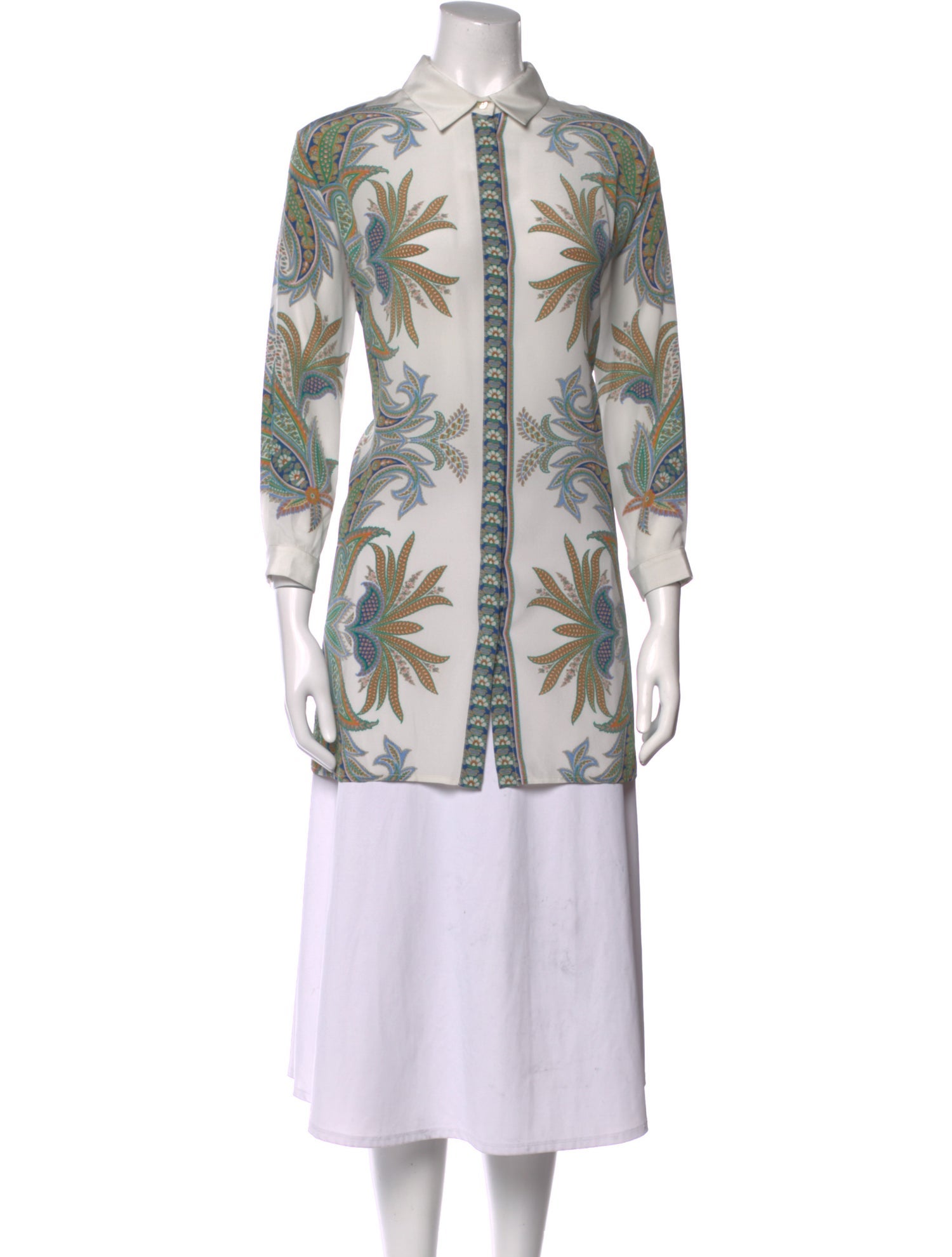 Etro Silk Printed Tunic