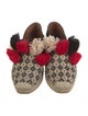 Etro Printed Pom-Pom Embellishments Espadrilles