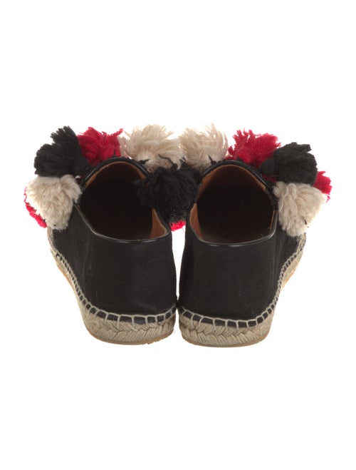 Etro Printed Pom-Pom Embellishments Espadrilles