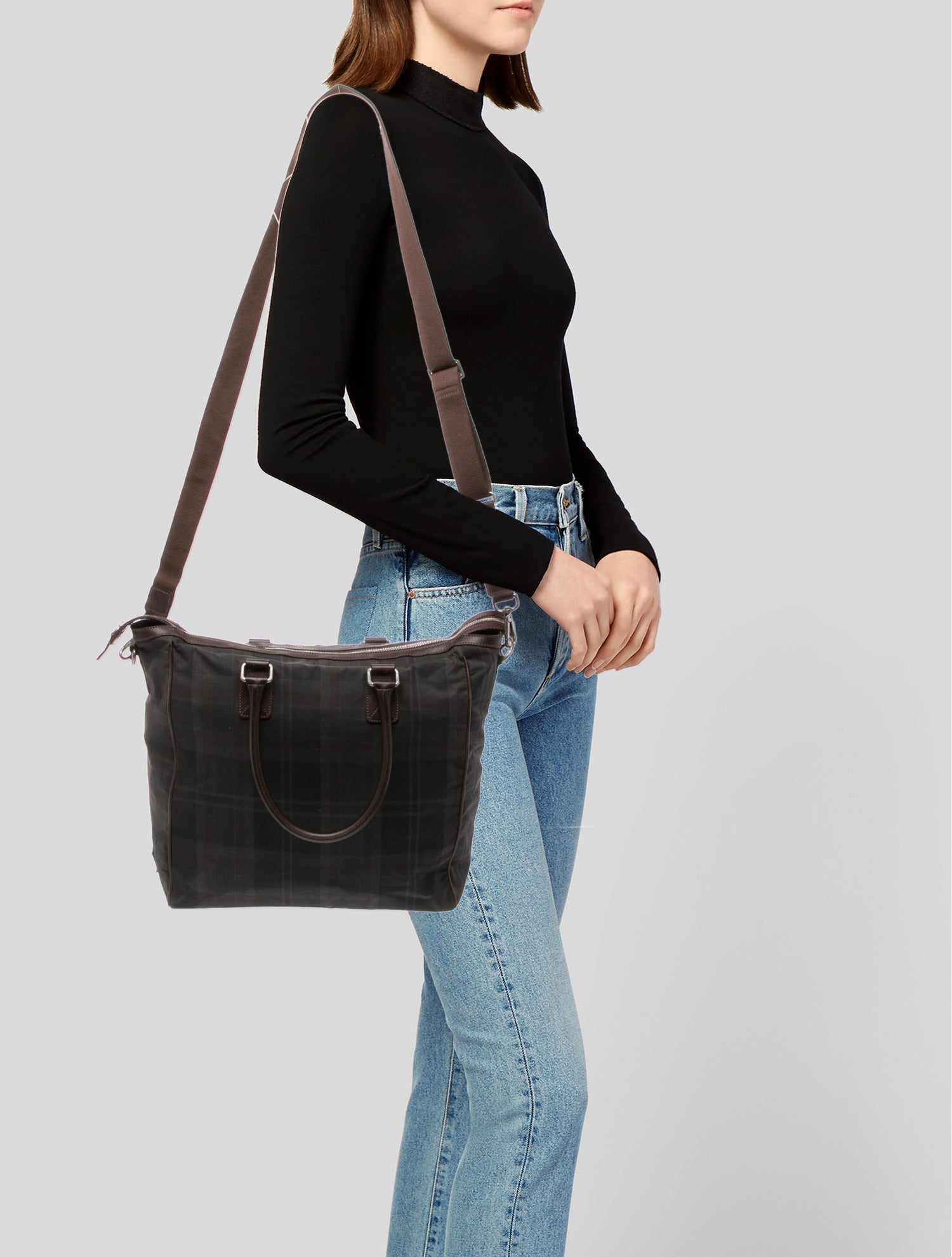 Etro Nylon Messenger Bag