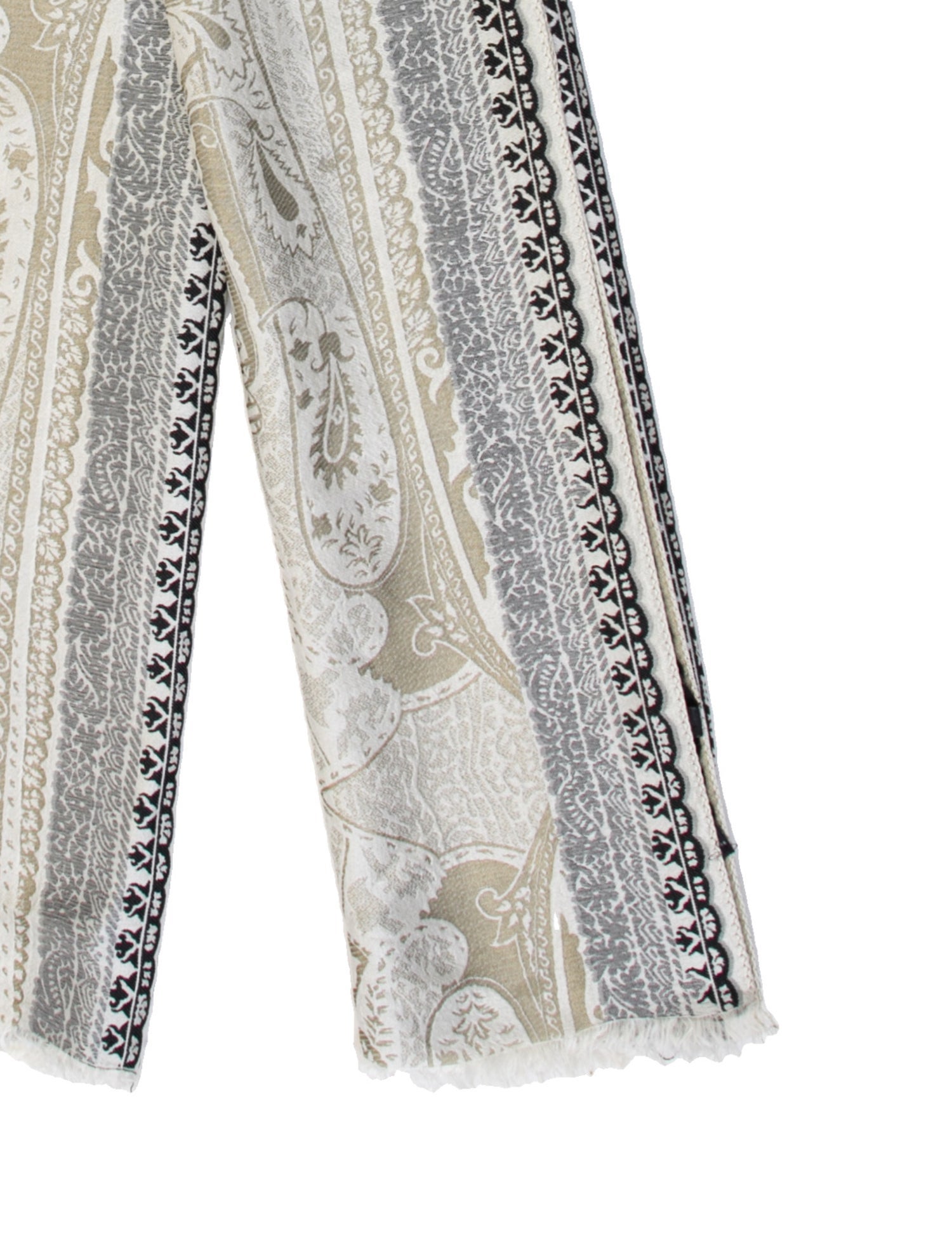 Etro Silk Paisley Print Scarf