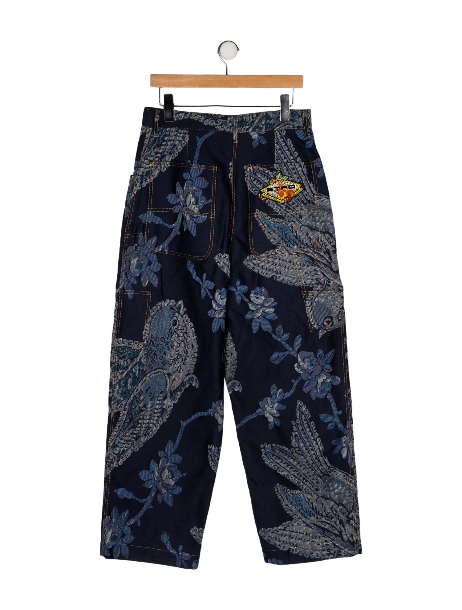 Etro High-Rise Wide Leg Jeans