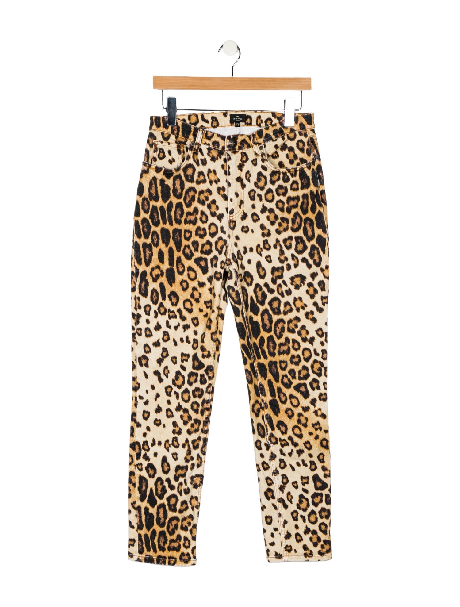 Etro Mid-Rise Straight Leg Jeans