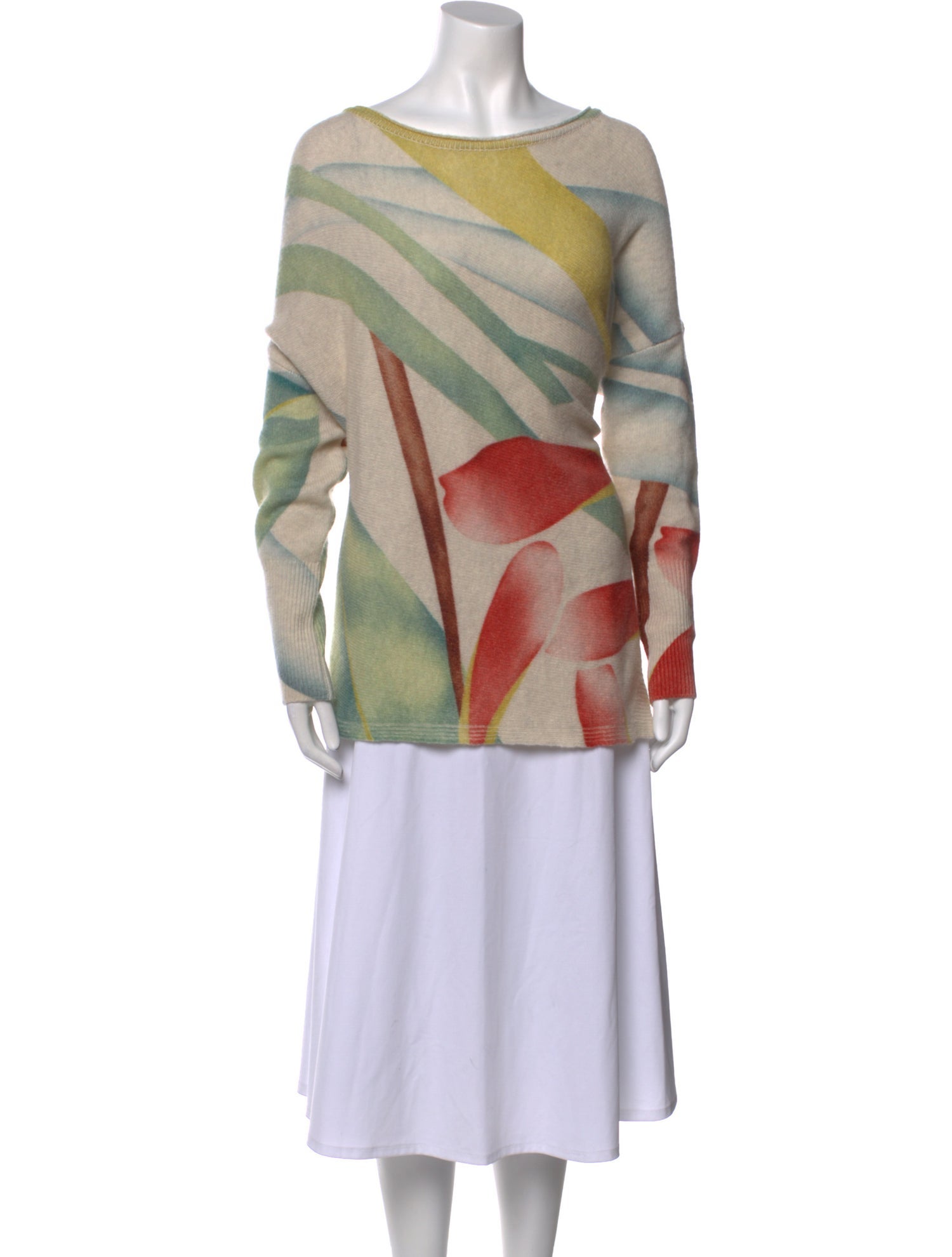 Etro Wool Printed Sweater w/ Tags