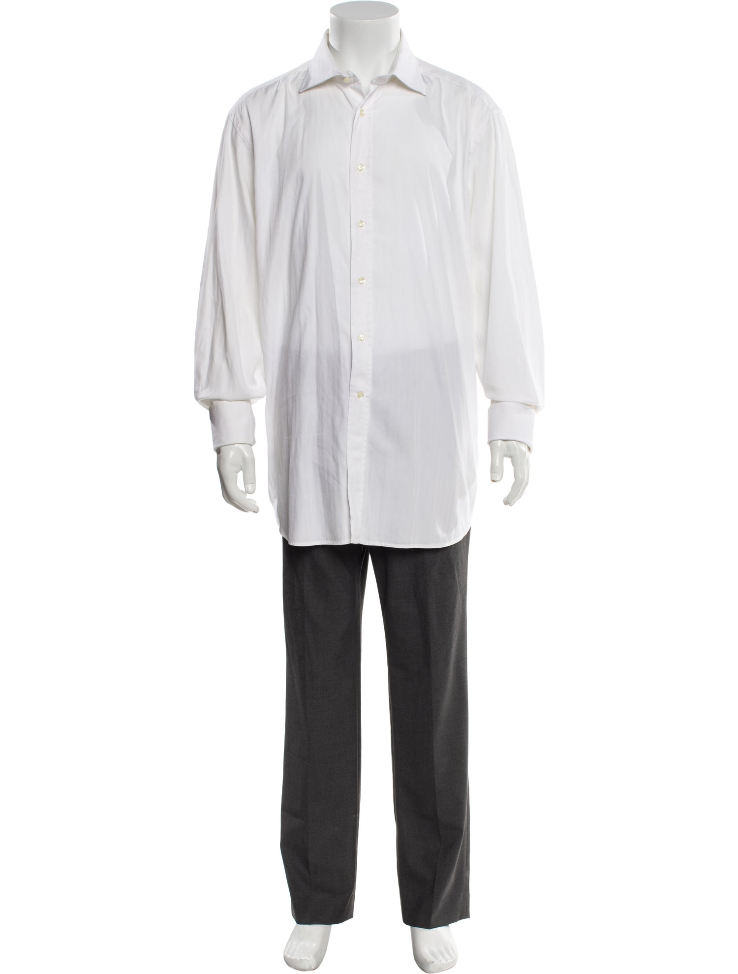 Etro Long Sleeve Tuxedo Shirt