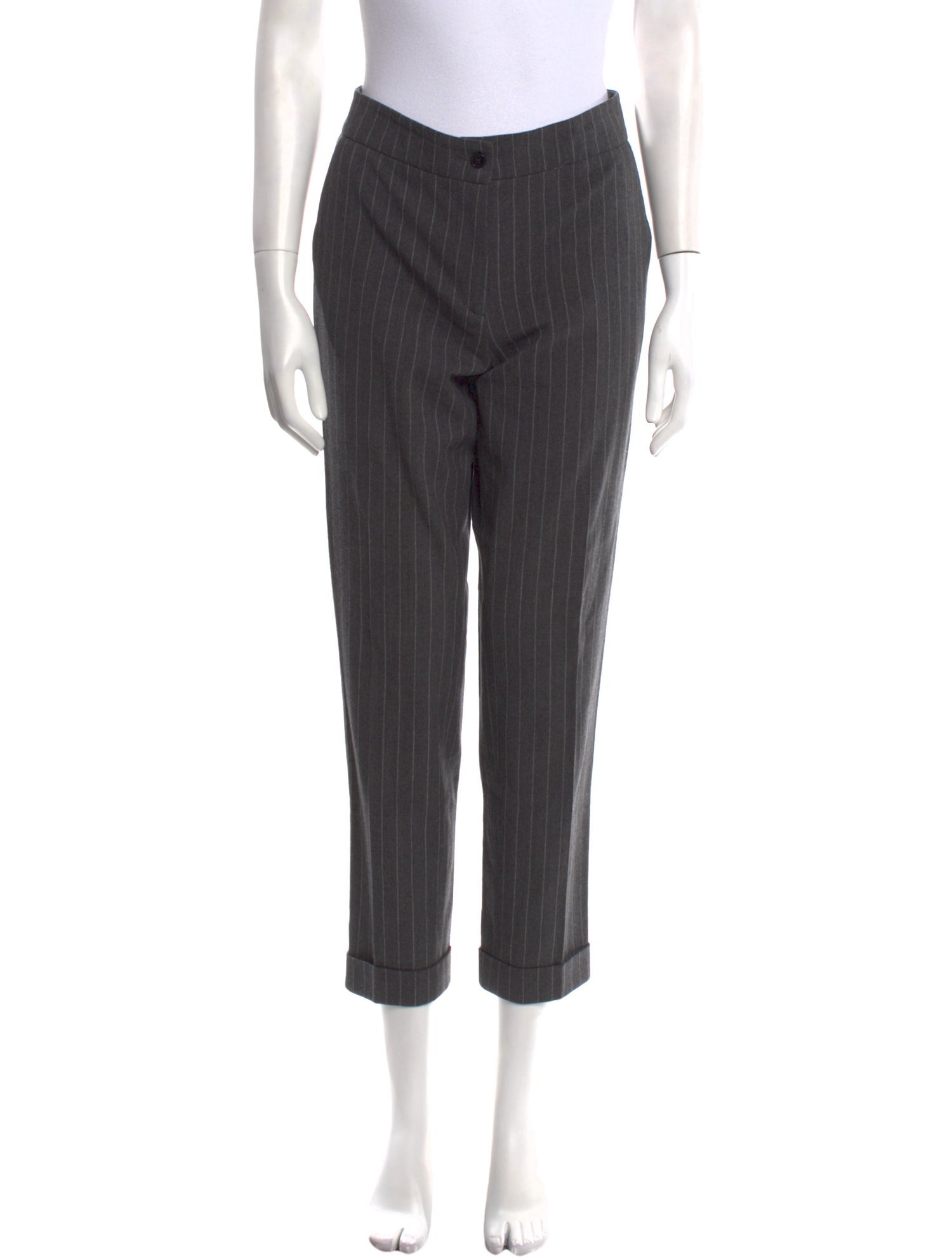 Etro Wool Straight Leg Pants