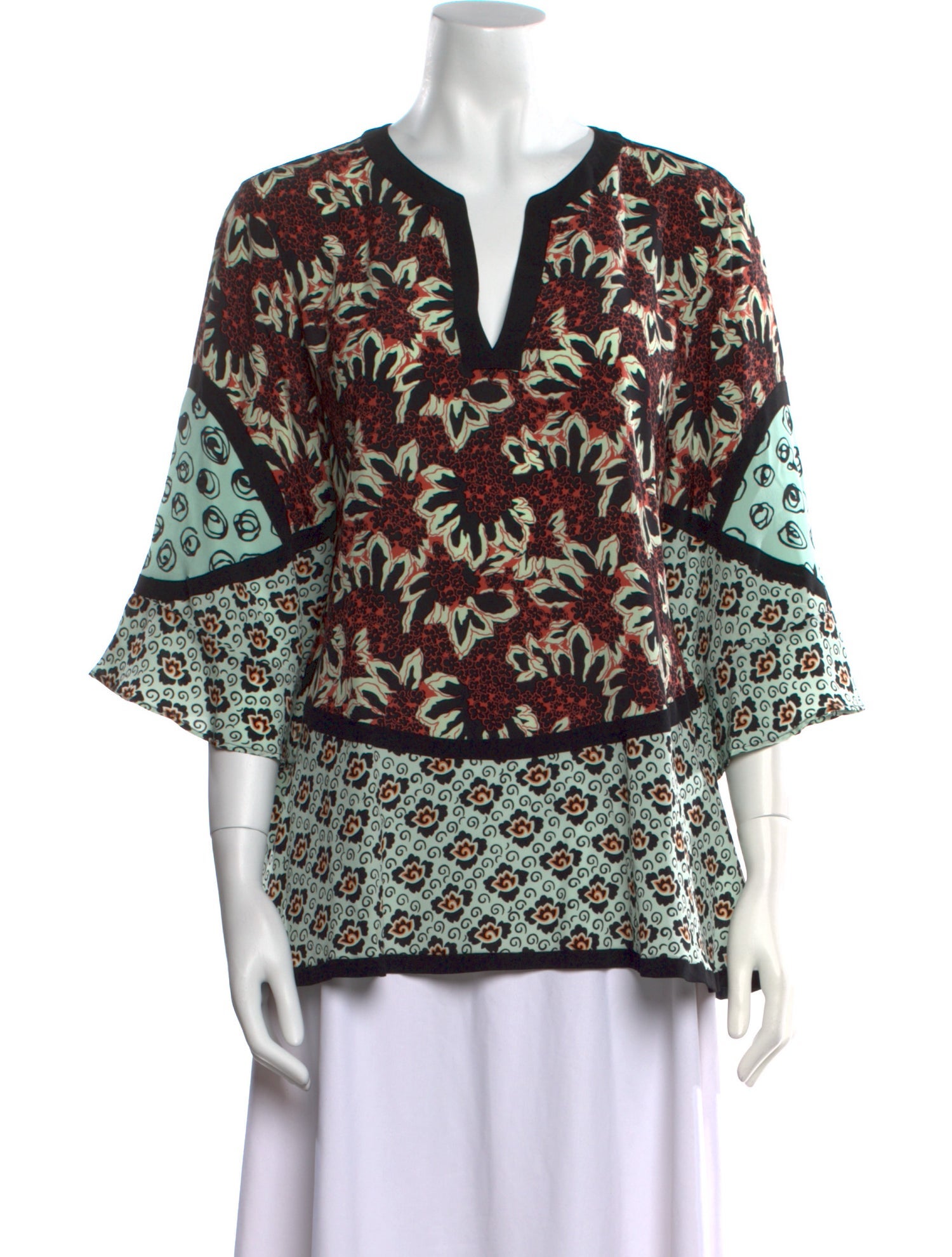 Etro Silk Printed Tunic