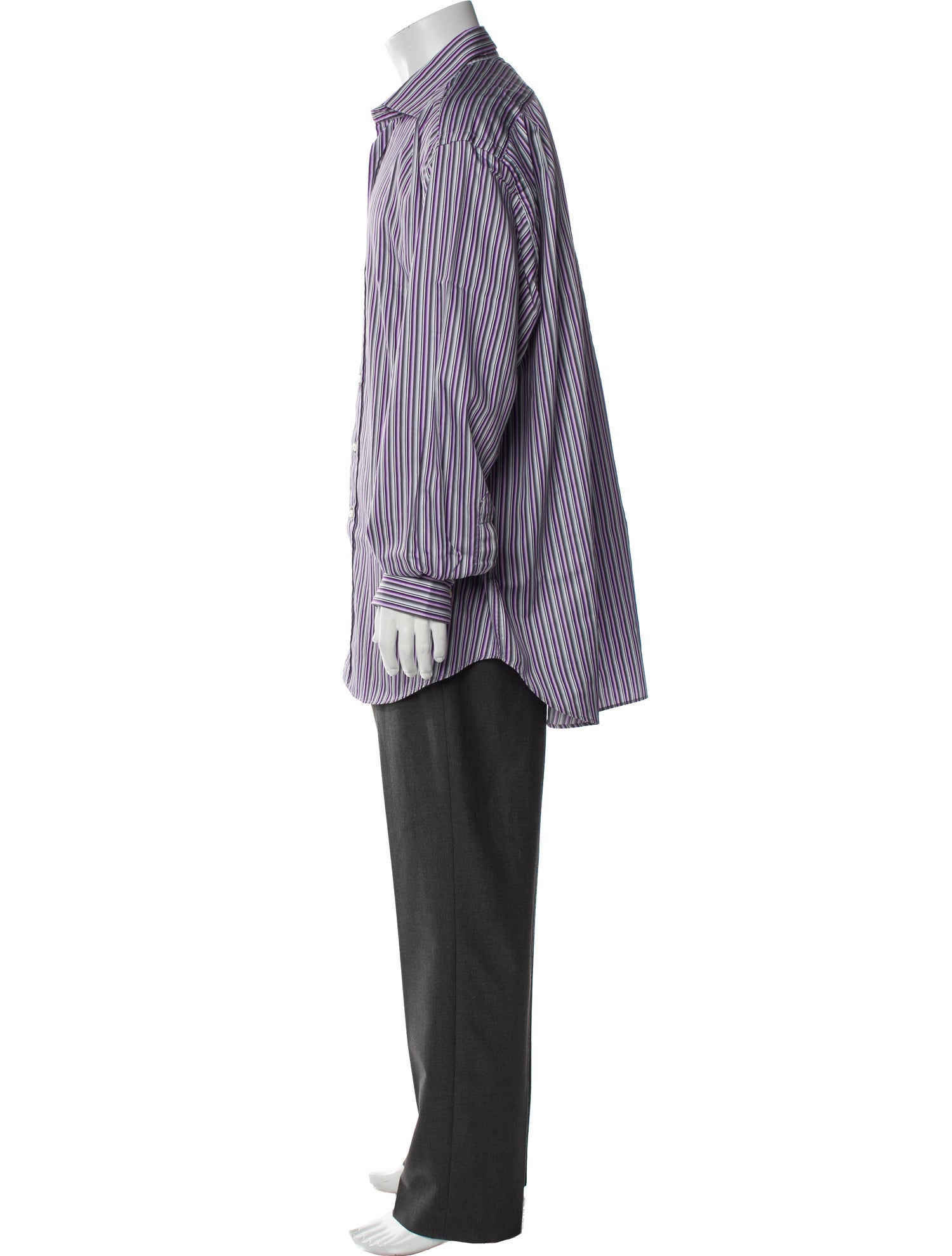 Etro Striped Long Sleeve Shirt