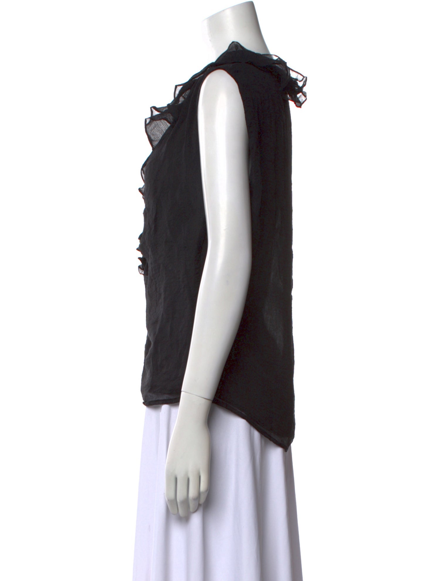 Etro Silk V-Neck Blouse