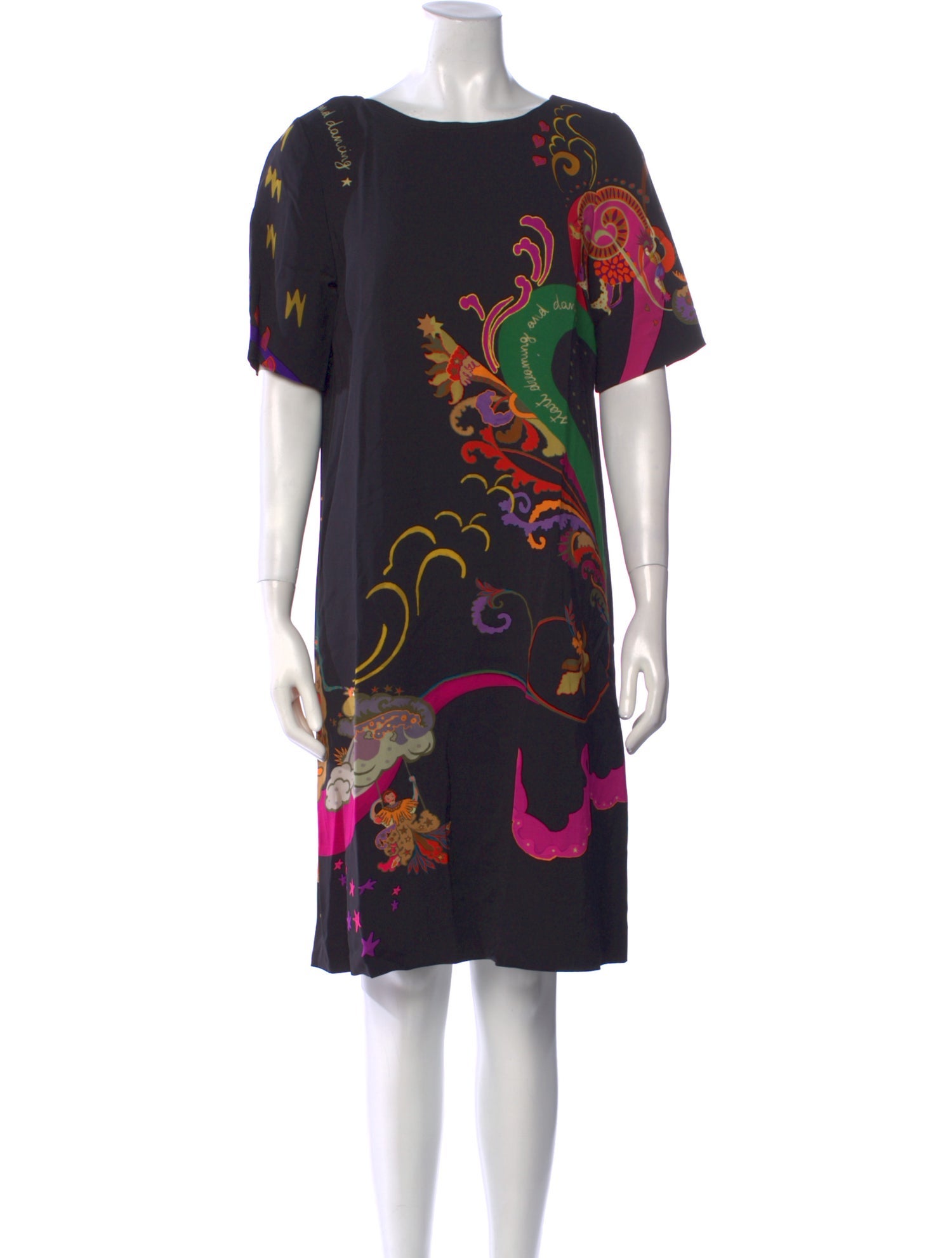 Etro Printed Knee-Length Dress