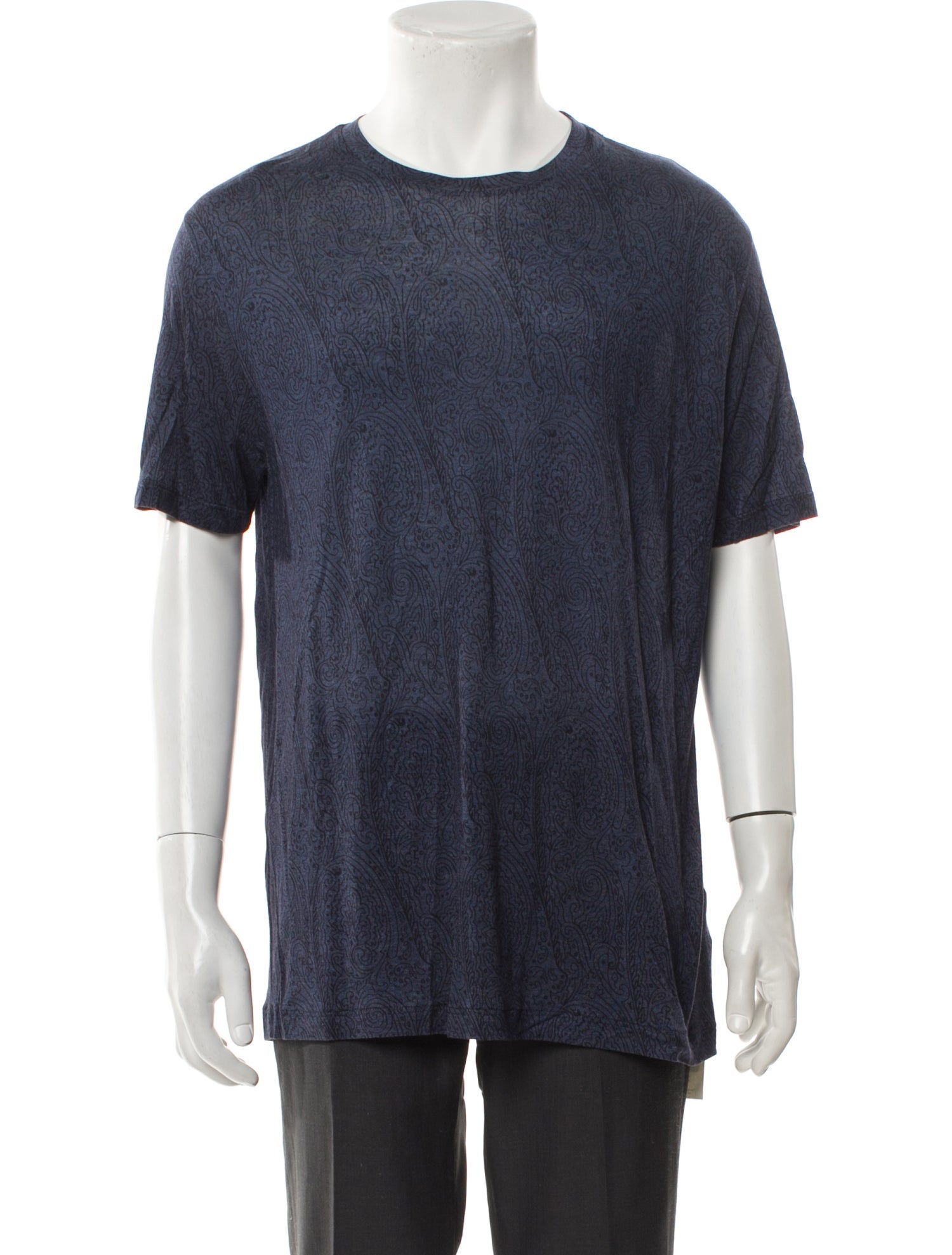 Etro Crew Neck Short Sleeve T-Shirt