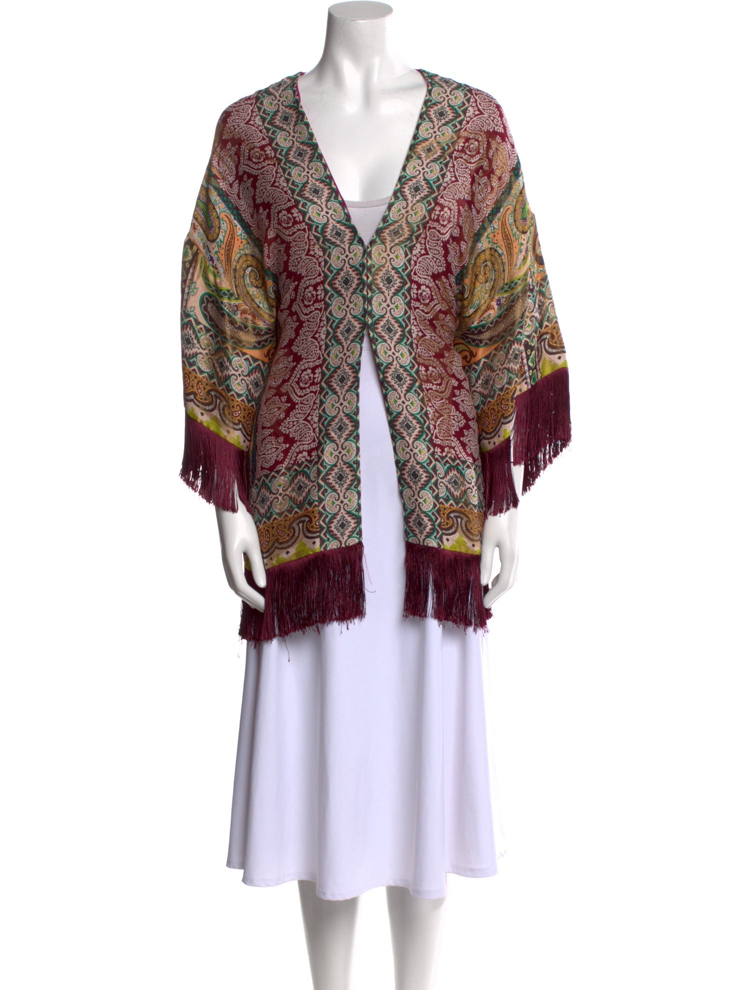 Etro Silk Printed Jacket