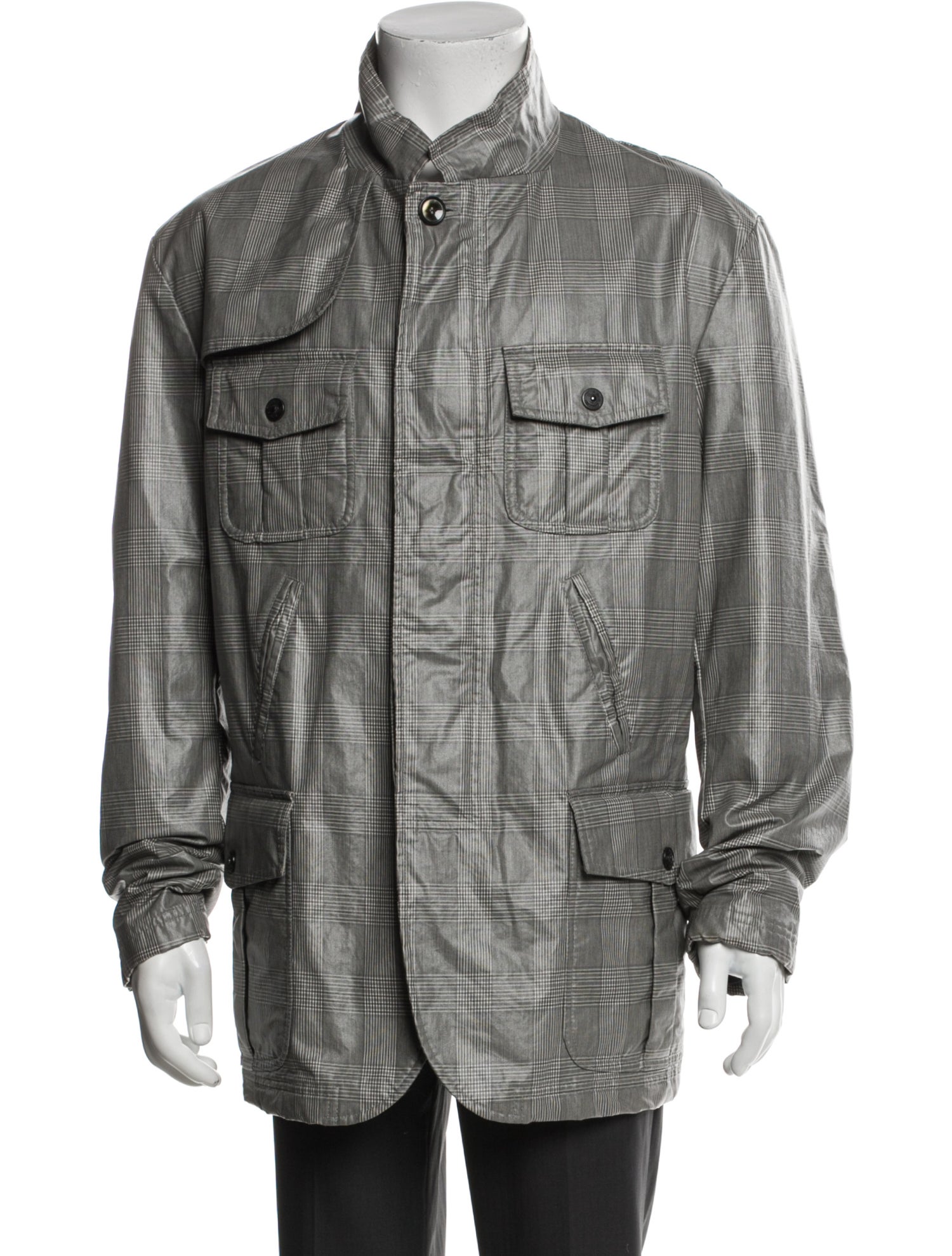 Etro Plaid Print Jacket