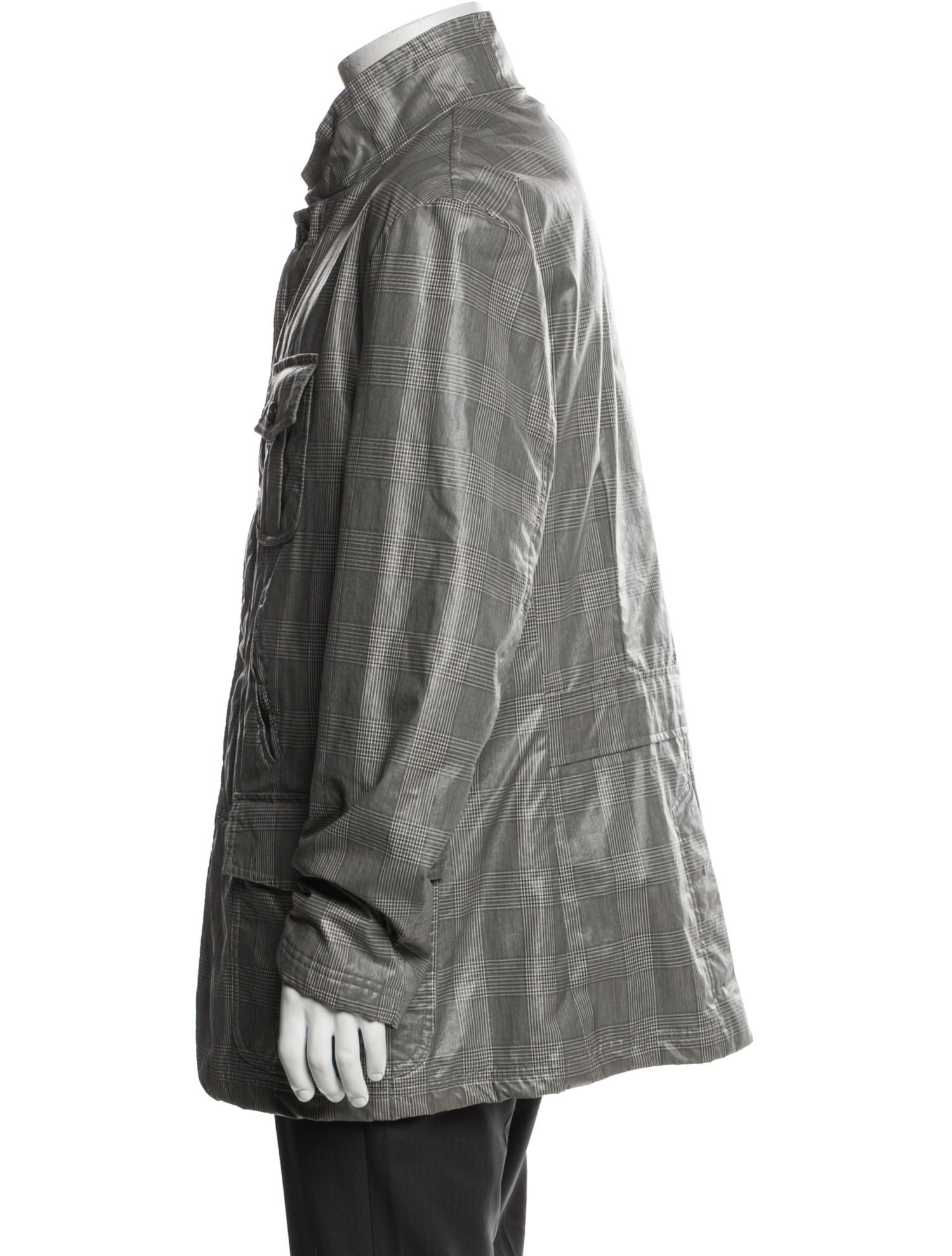 Etro Plaid Print Jacket