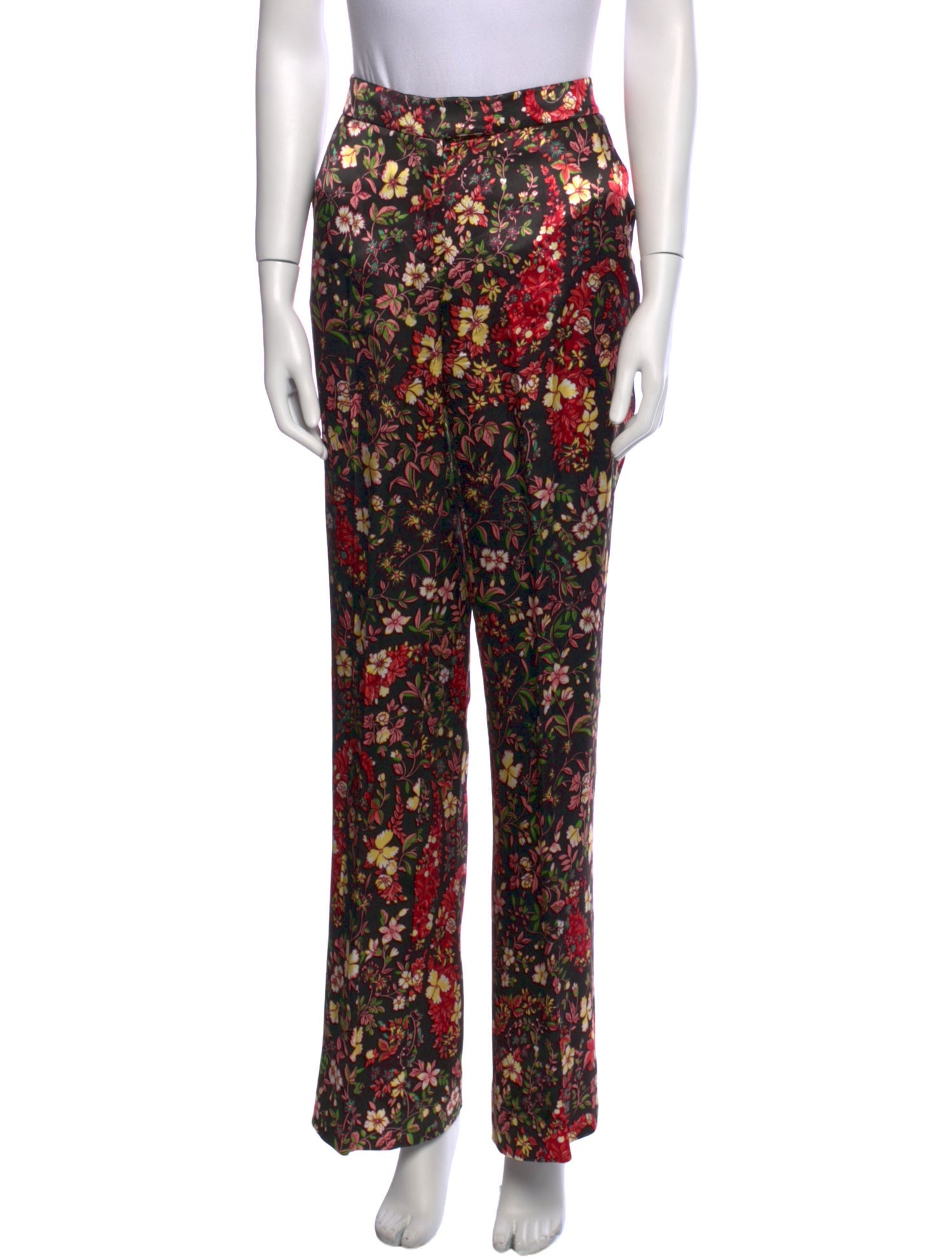 Etro Printed Straight Leg Pants