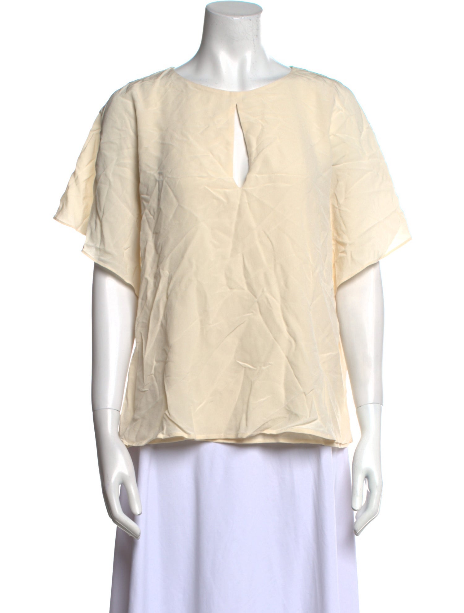 Etro Silk Crew Neck Blouse