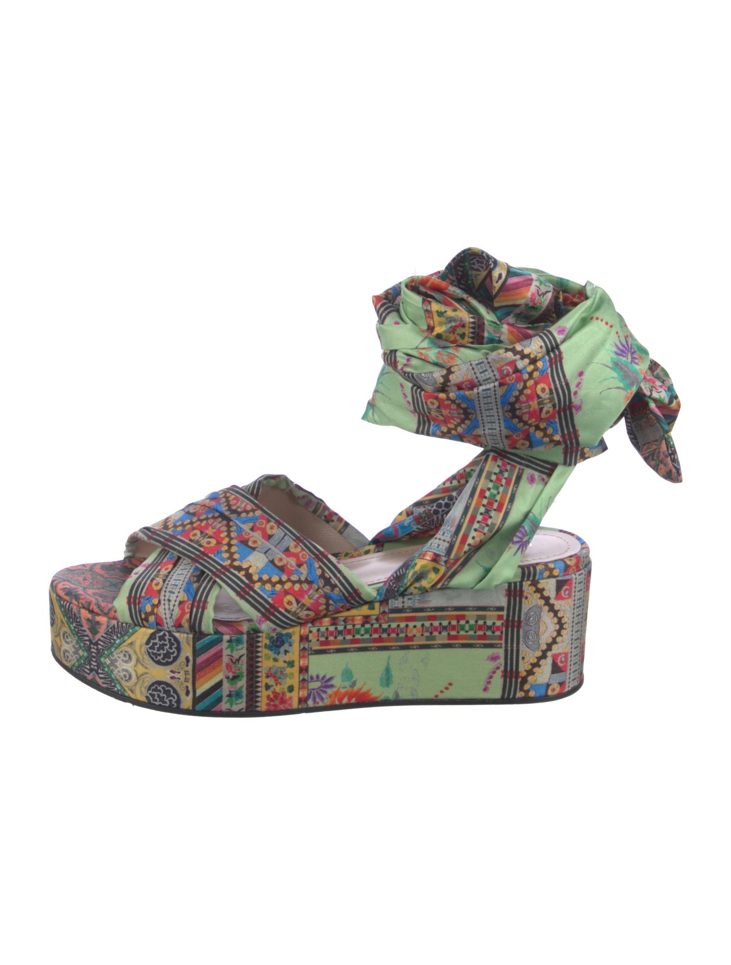 Etro Printed Sandals