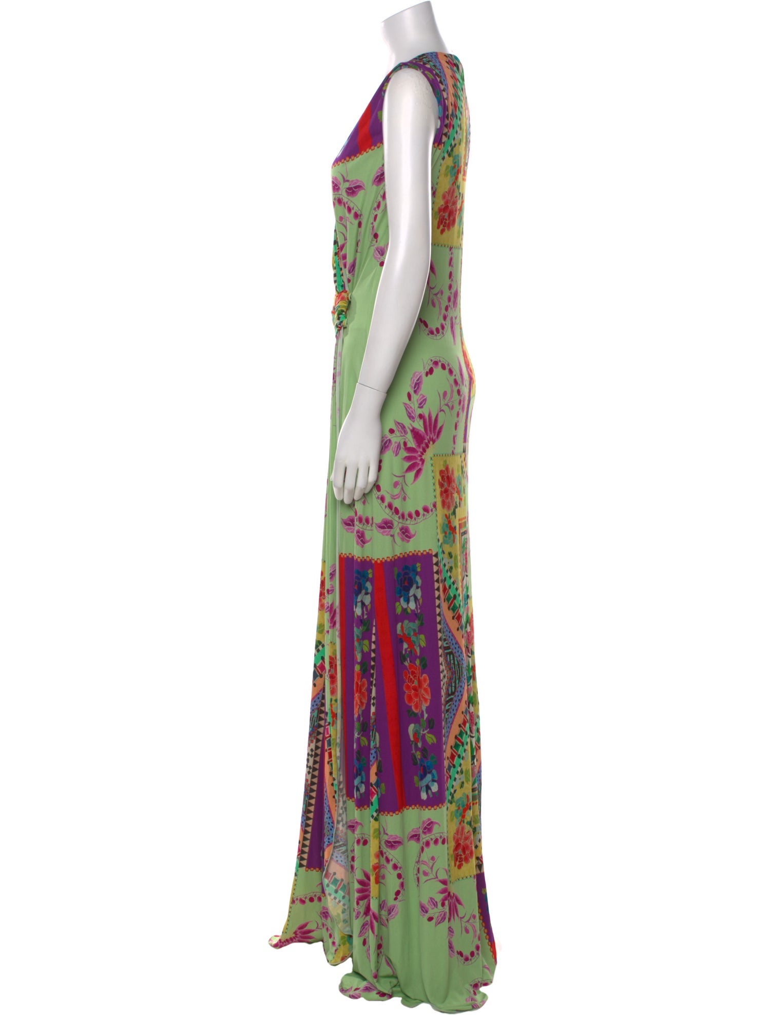 Etro Printed Long Dress w/ Tags