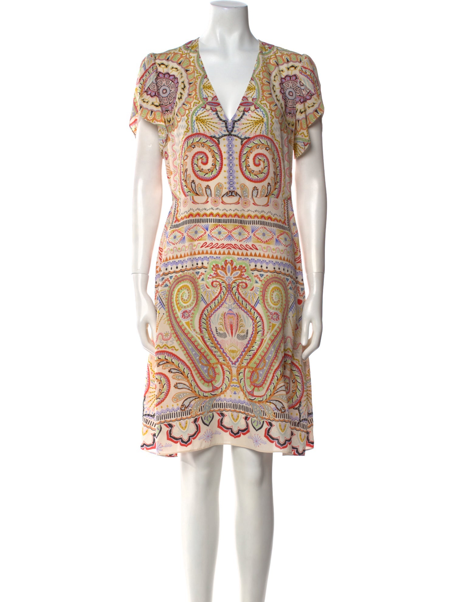 Etro Silk Knee-Length Dress