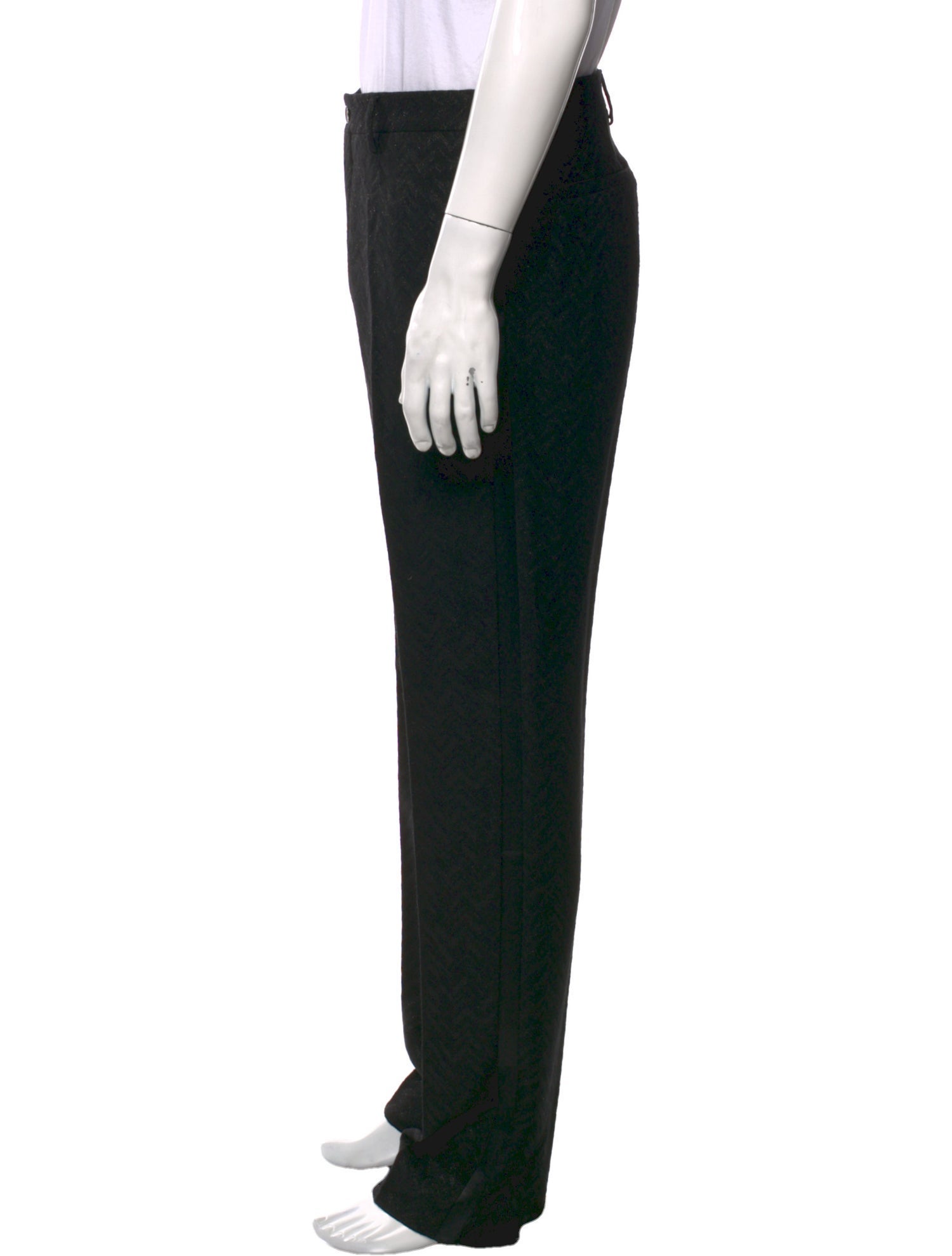 Etro Virgin Wool Dress Pants