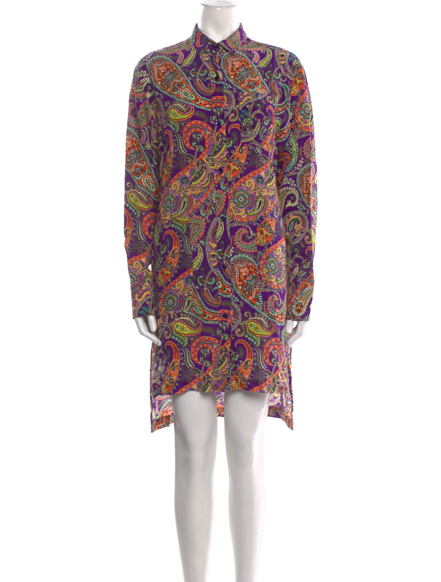 Etro Silk Knee-Length Dress w/ Tags